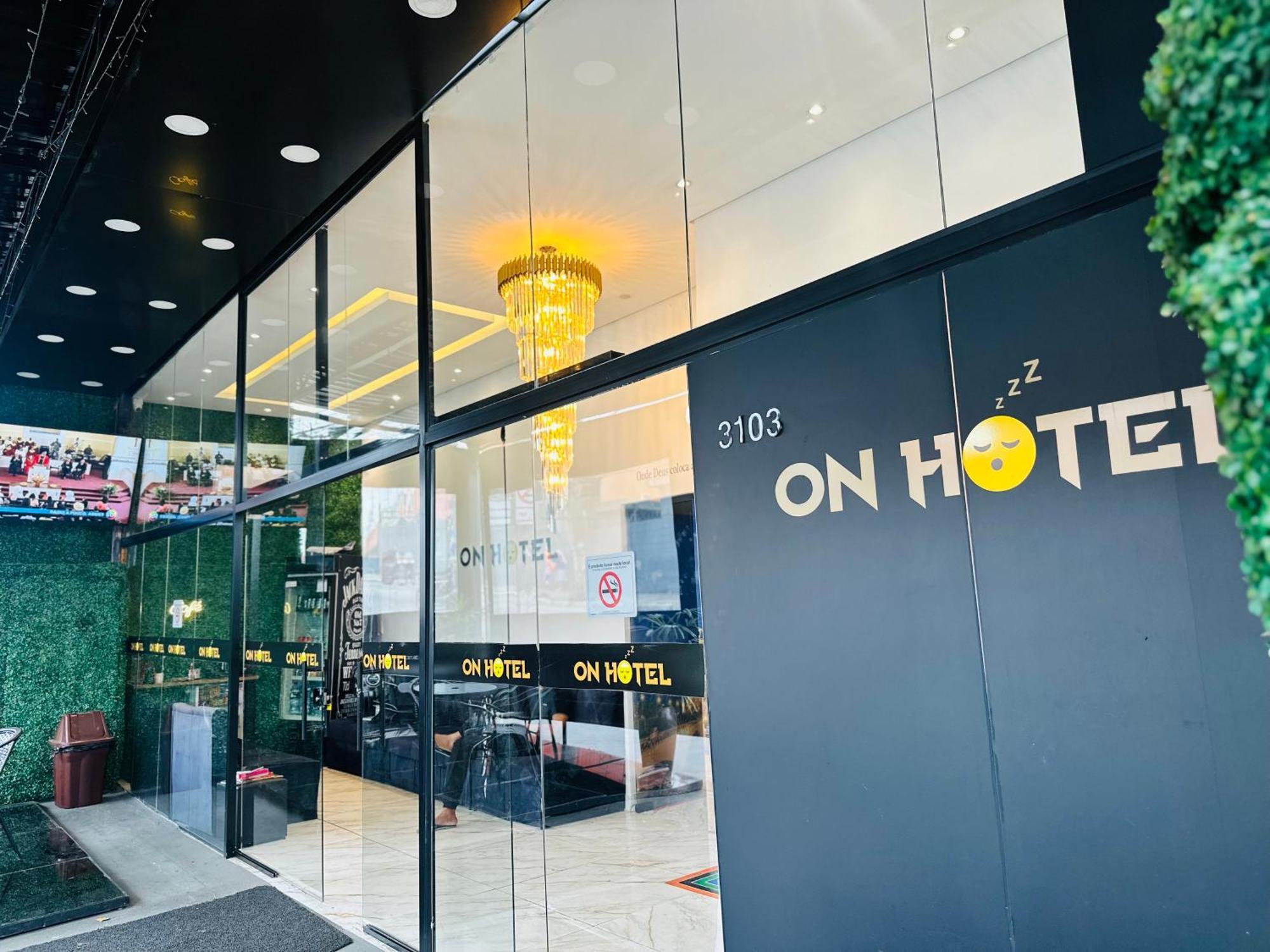 On Park Hotel E Estacionamento Traslado Guarulhos Dış mekan fotoğraf